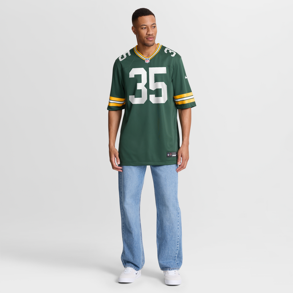 Green Bay Packers Lucas Havrisik Nike Green Team Game Jersey