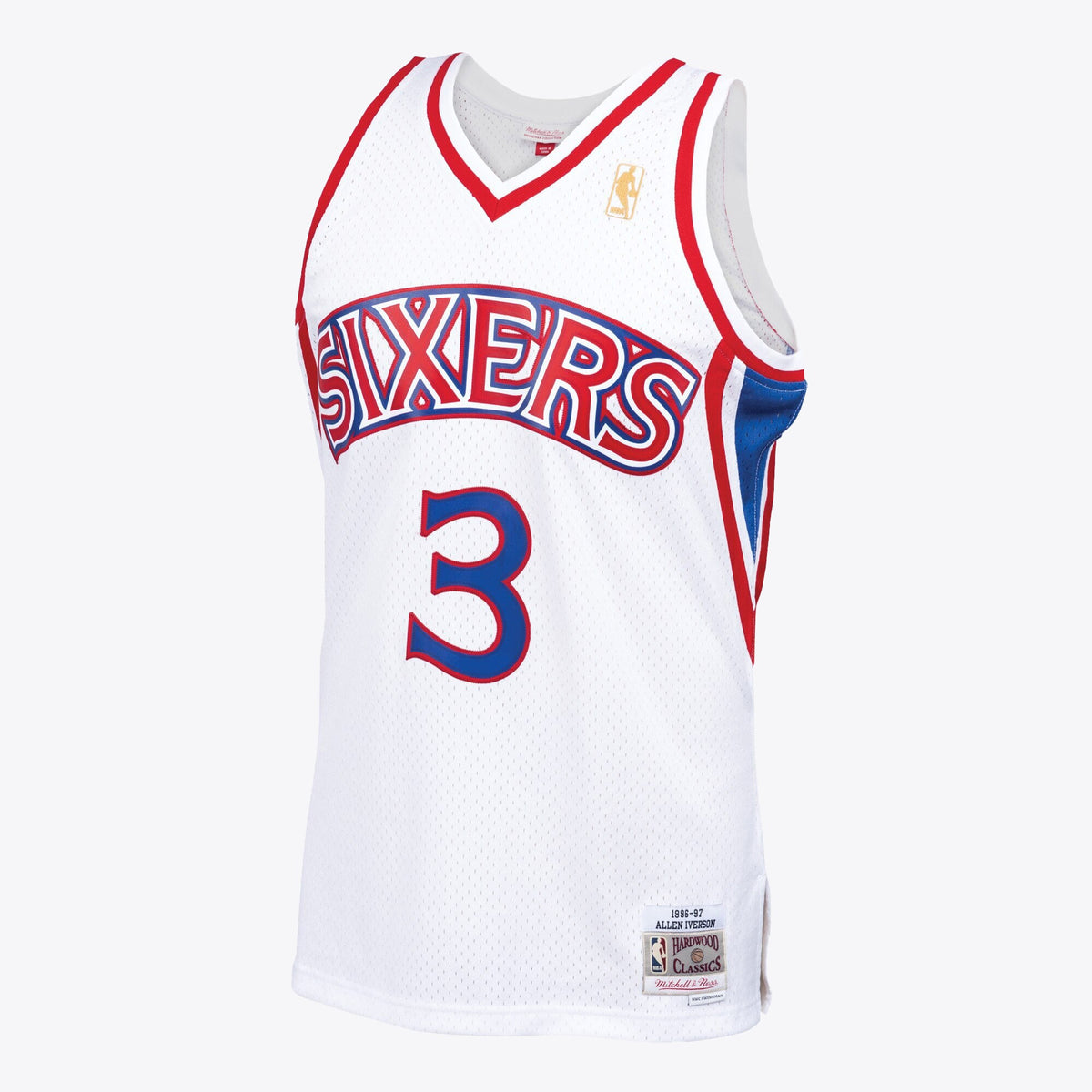 Philadelphia 76ers Allen Iverson 1996 Swingman Jersey by Mitchell & Ness - White