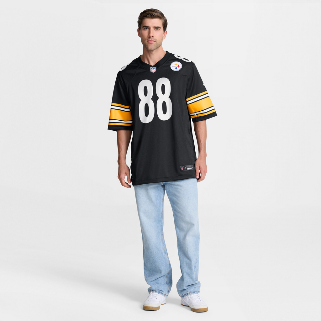 Pittsburgh Steelers Pat Freiermuth Nike Black Game Jersey