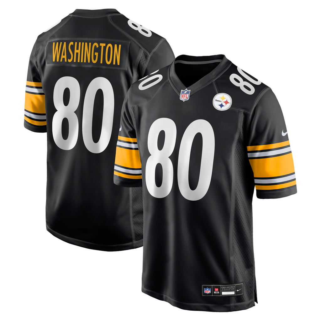 Pittsburgh Steelers Darnell Washington Nike Black Game Jersey