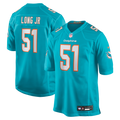 Miami Dolphins David Long Jr. Nike Aqua Game Jersey
