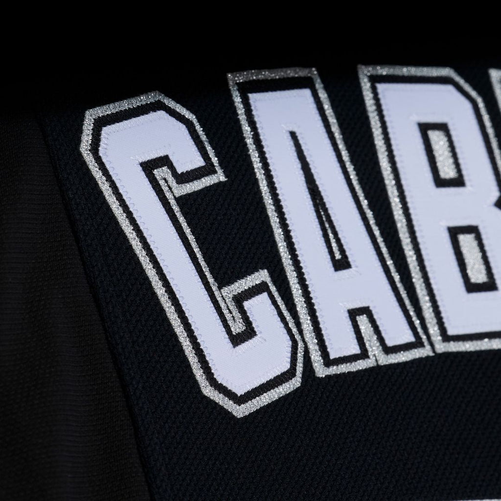 Florida Marlins Miguel Cabrera Mitchell & Ness Black 2003 Cooperstown Mesh Batting Practice Button-Up Jersey