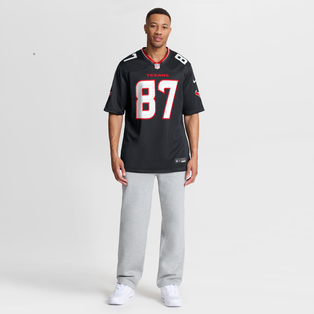 Houston Texans Foster Moreau Nike Navy Team Game Jersey