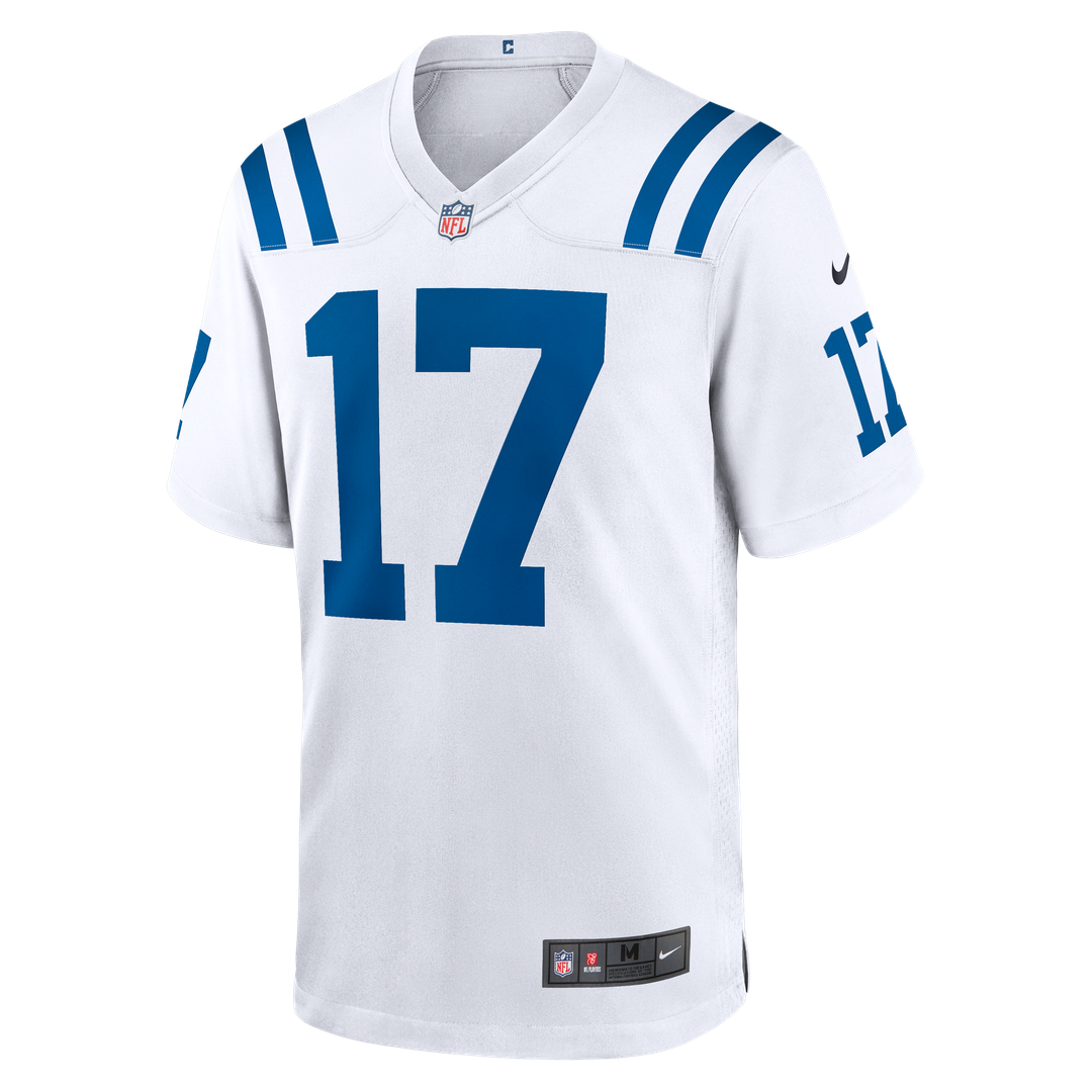 Indianapolis Colts Daniel Jones Nike White Game Jersey