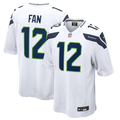 Seattle Seahawks 12s Nike White Game Jersey