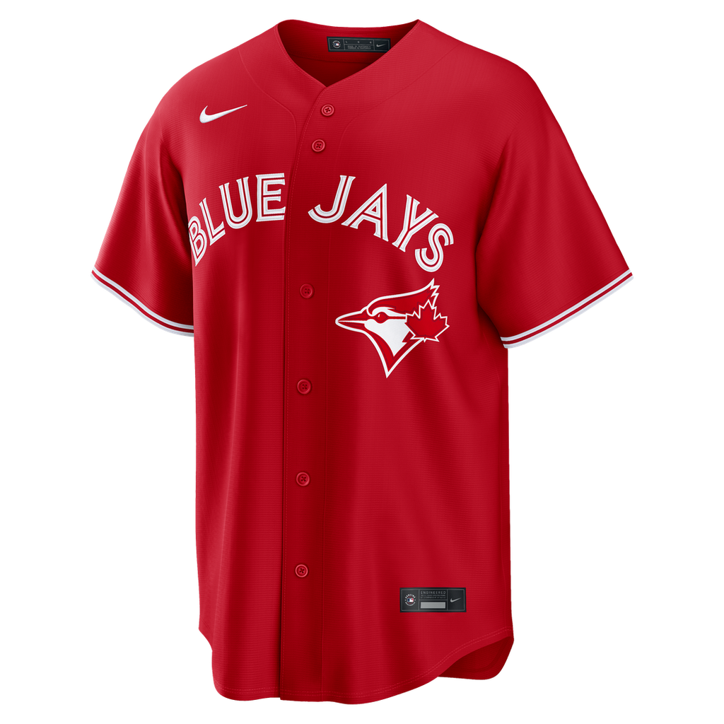 Toronto Blue Jays George Springer Nike Red Canada Day Replica Jersey