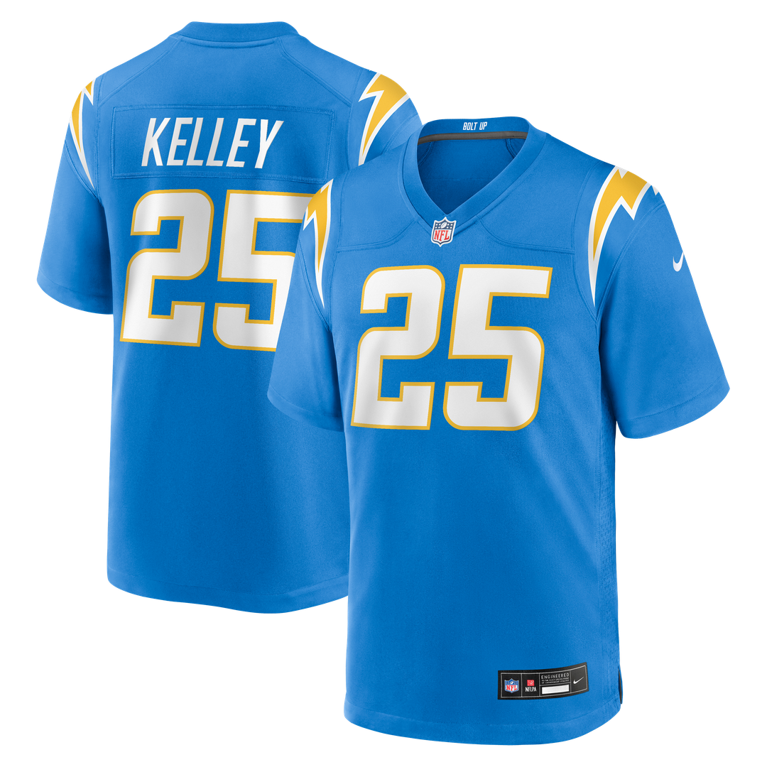 Los Angeles Chargers Joshua Kelley Nike Powder Blue Game Jersey