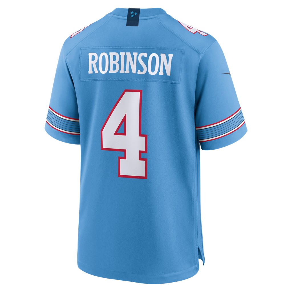 Tennessee Titans Wan'Dale Robinson Nike White Game Jersey