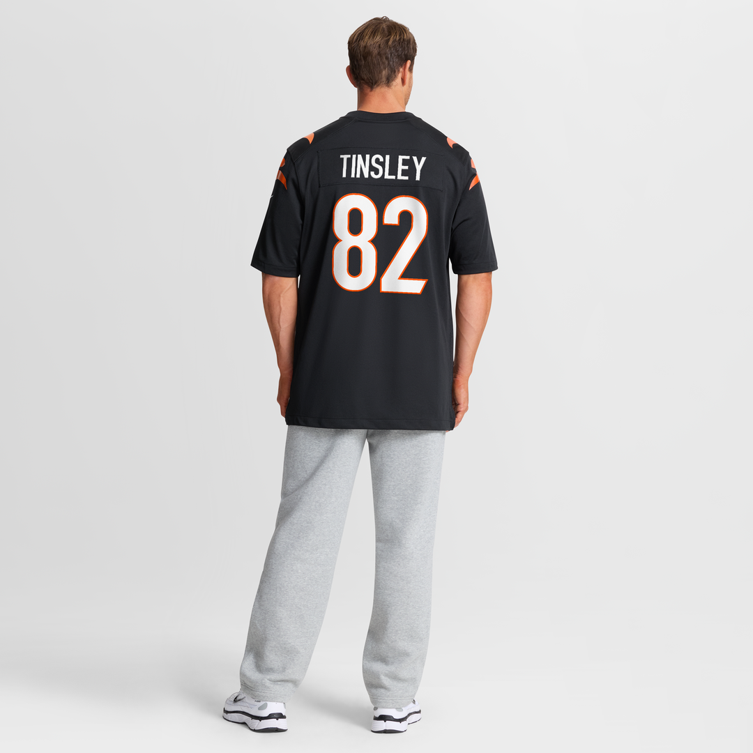 Cincinnati Bengals Mitchell Tinsley Nike Black Team Game Jersey