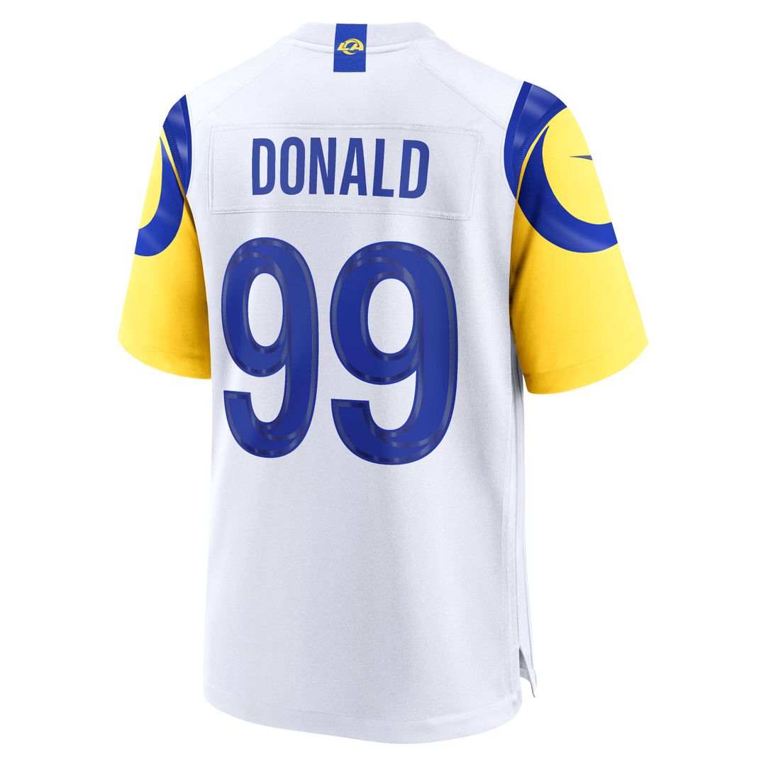 Los Angeles Rams Aaron Donald Nike White Game Jersey