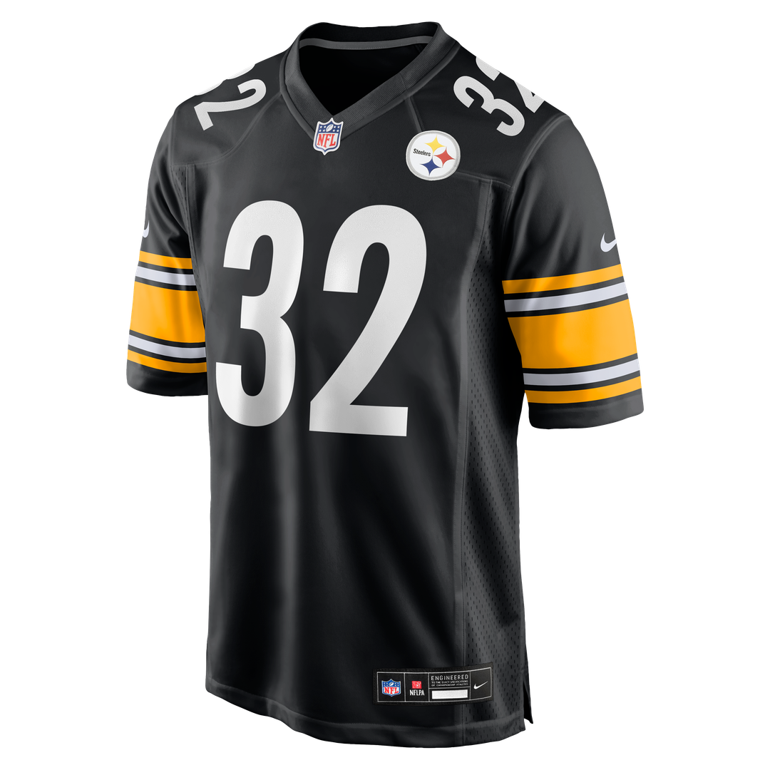 Pittsburgh Steelers Franco Harris Nike Black Game Retired Player Jersey