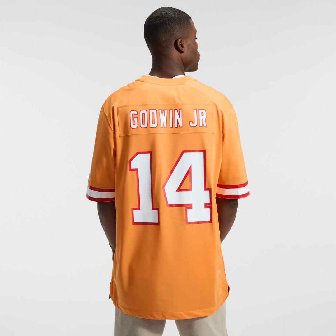 Tampa Bay Buccaneers Chris Godwin Jr. Nike White Game Player Jersey