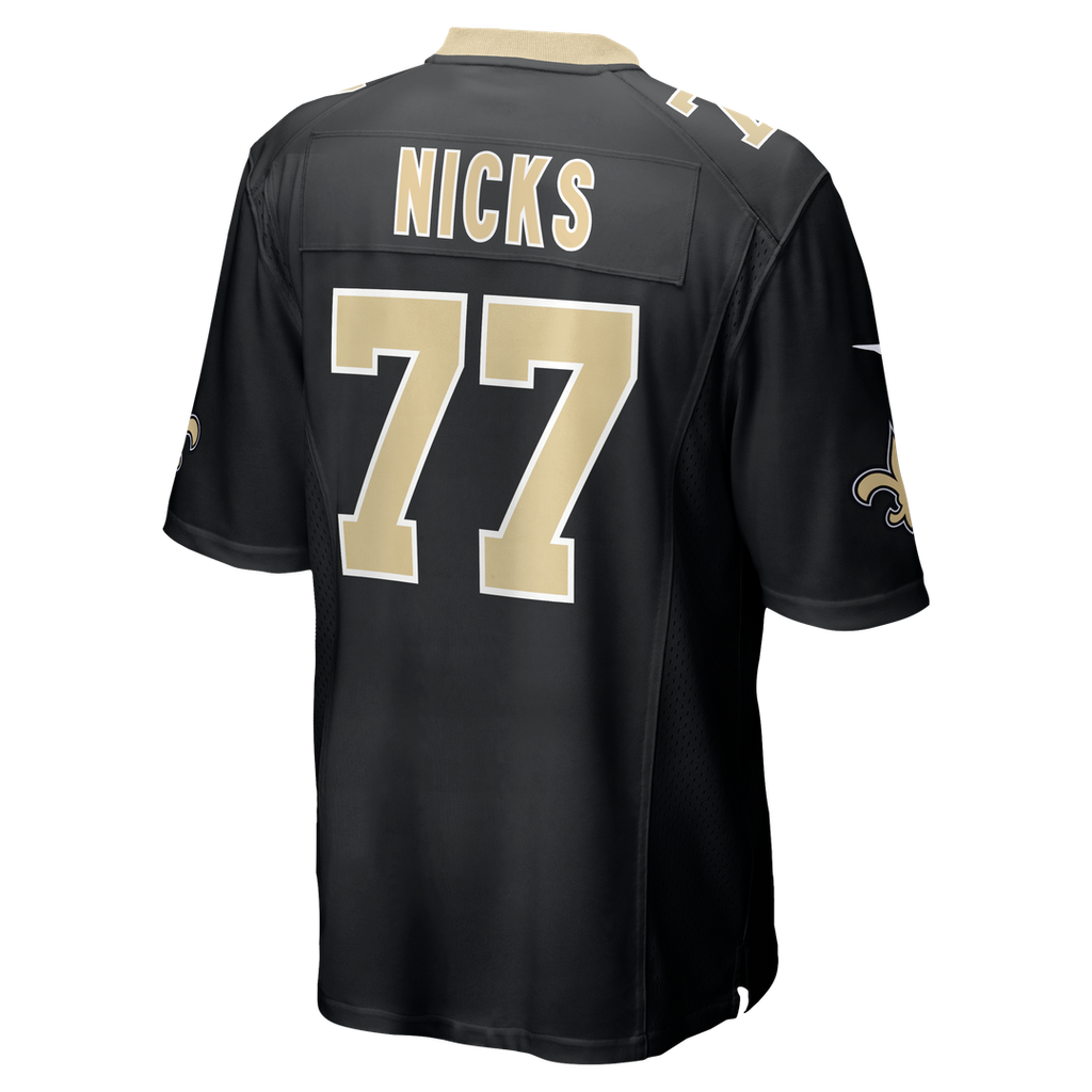 New Orleans Saints Carl Nicks Nike Black Game Retired Player Jersey
