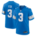 Detroit Lions Jack Fox Nike Blue Team Game Jersey