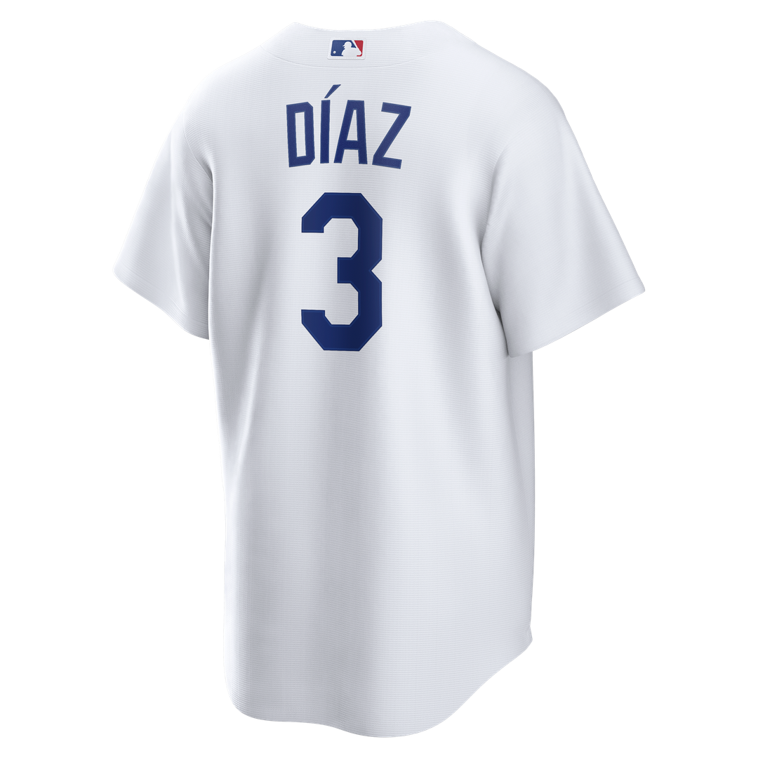 Los Angeles Dodgers Edwin Díaz Nike White Home Replica Jersey