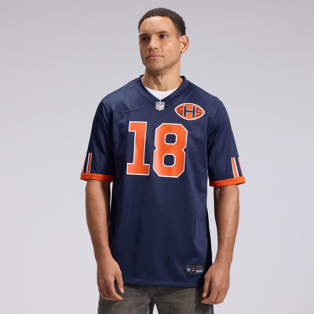 Chicago Bears Caleb Williams Nike Navy 2026 Rivalries Collection Game Jersey