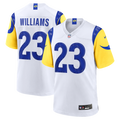 Los Angeles Rams Kyren Williams Nike White White Game Player Jersey