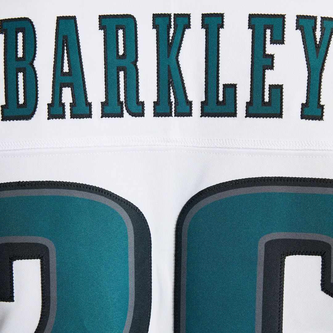Philadelphia Eagles Saquon Barkley Nike Black Alternate Vapor F.U.S.E. Stitched Limited Jersey