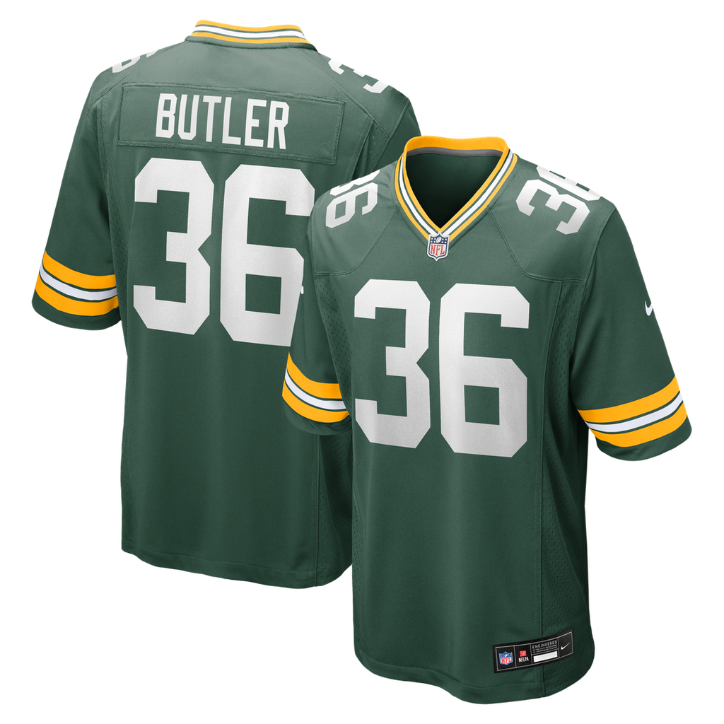 Green Bay Packers LeRoy Butler Nike Green Retired Player Game Jersey
