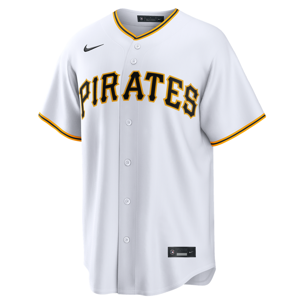 Pittsburgh Pirates Camilo Doval Nike White Home Replica Jersey