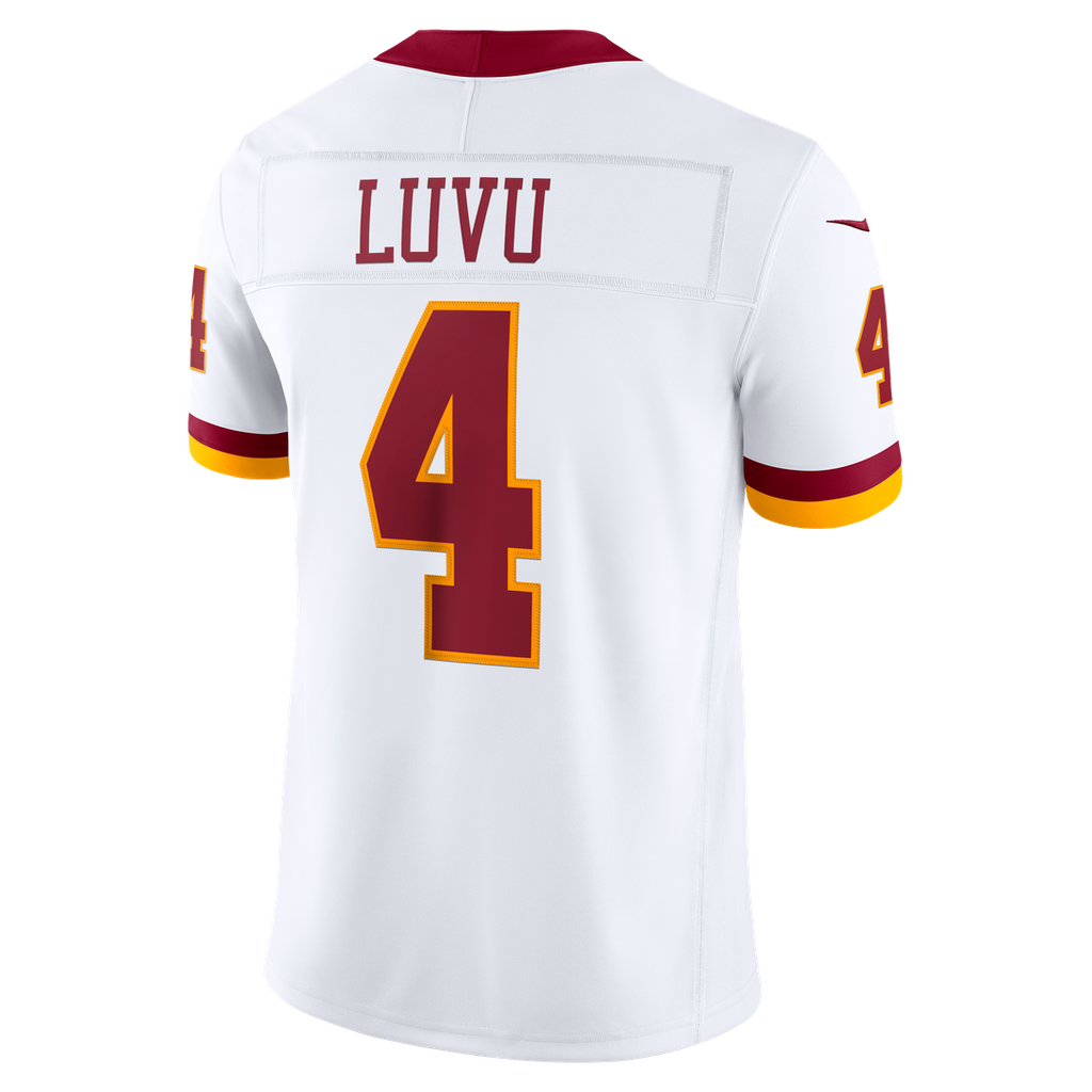 Washington Commanders Frankie Luvu Nike White Vapor F.U.S.E. Stitched Limited Jersey