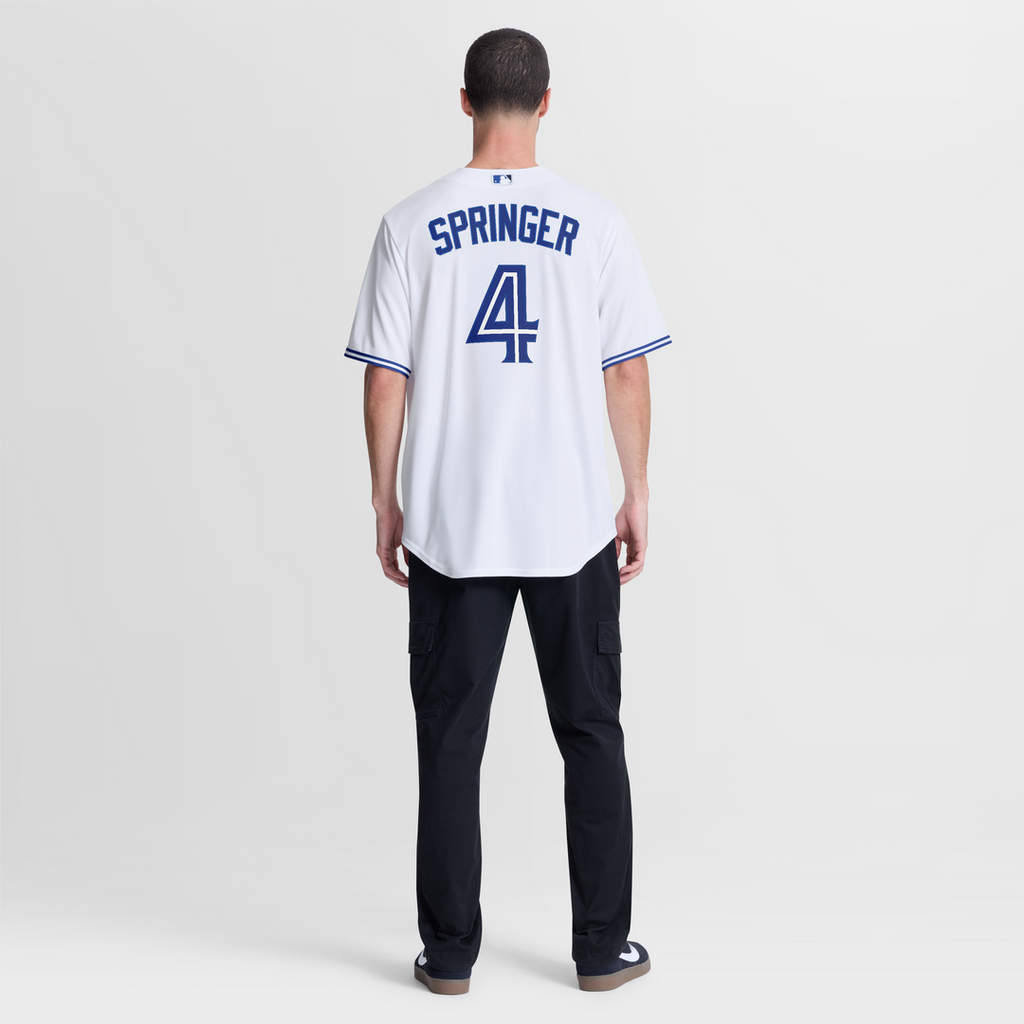 Toronto Blue Jays George Springer Nike White Home Replica Jersey