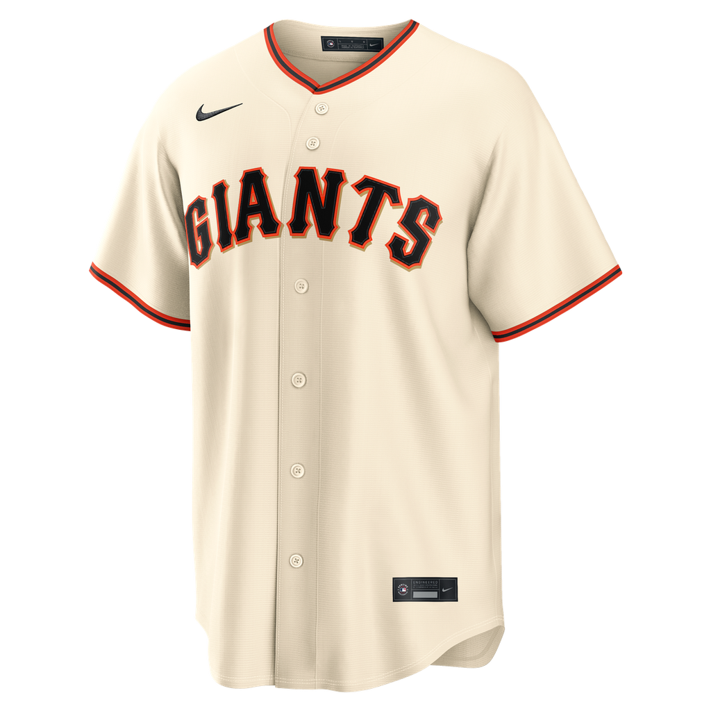 San Francisco Giants Nike Cream Home Replica Jersey