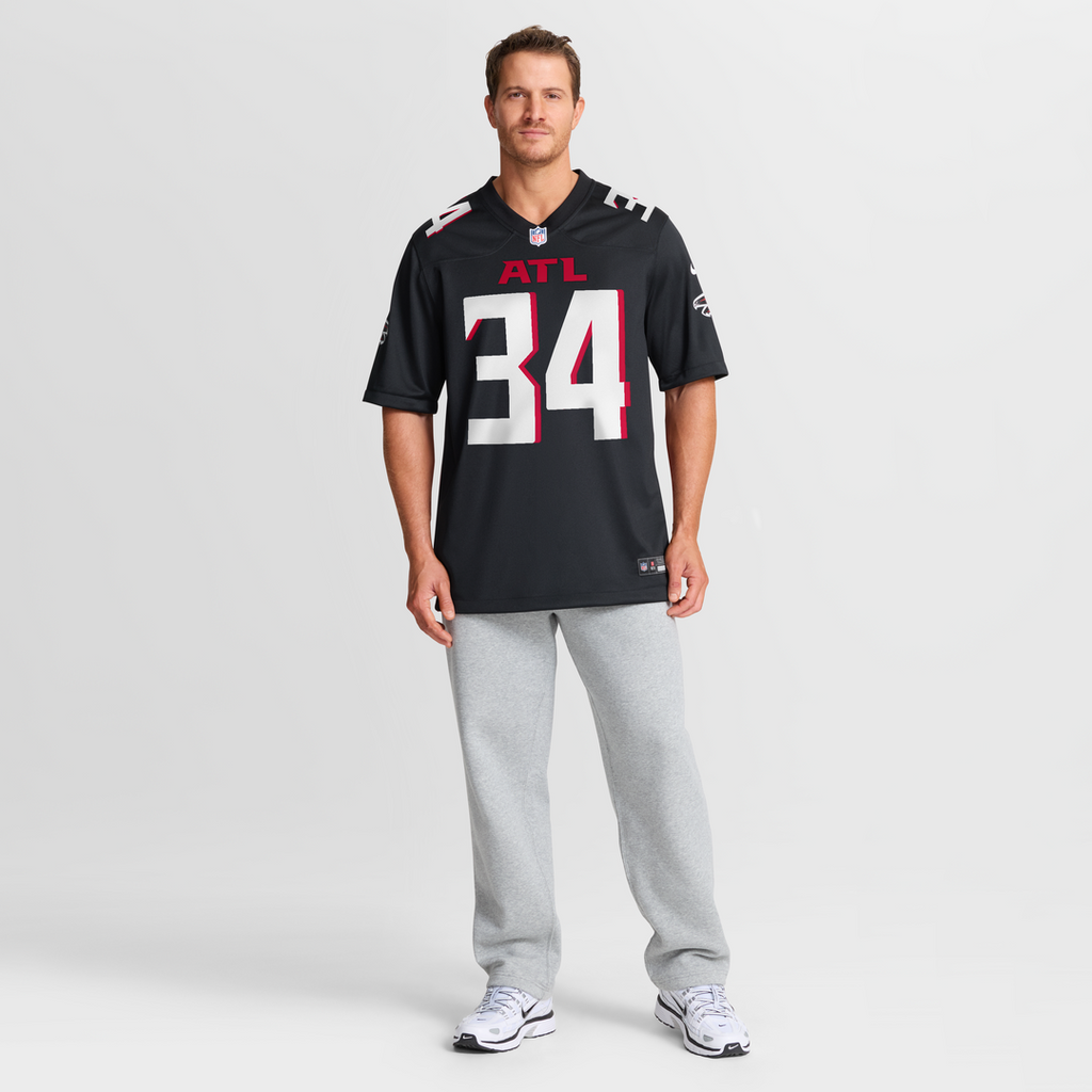 Atlanta Falcons Ray Buchanan Nike Black Game Retired Player Jersey