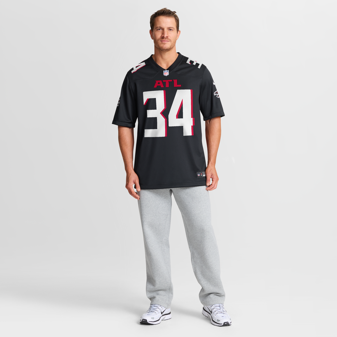Atlanta Falcons Ray Buchanan Nike Black Game Retired Player Jersey