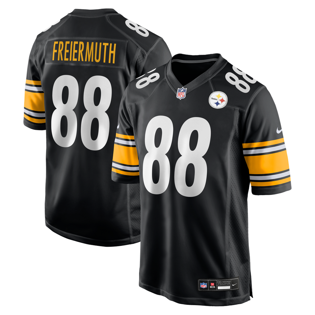 Pittsburgh Steelers Pat Freiermuth Nike Black Game Jersey