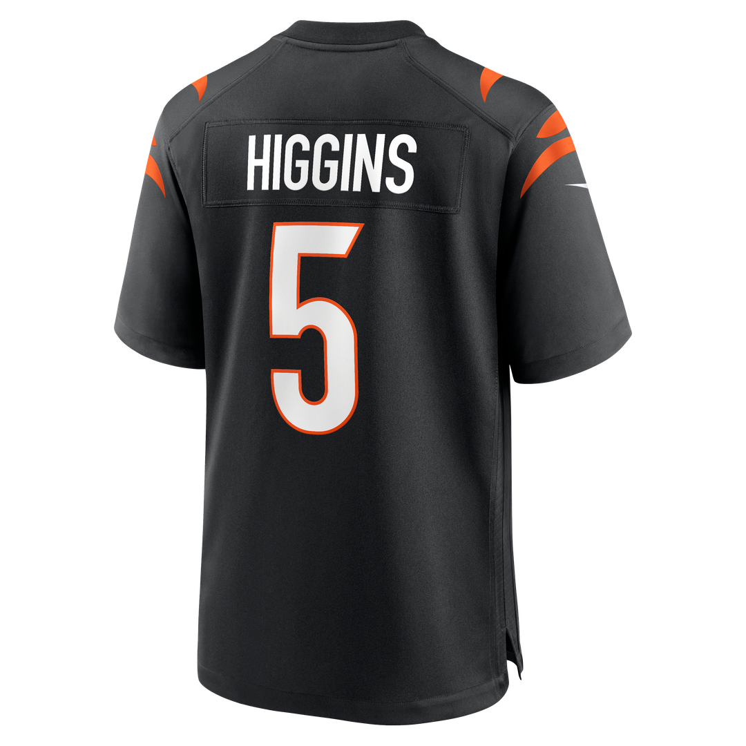 Cincinnati Bengals Tee Higgins Nike White Game Jersey