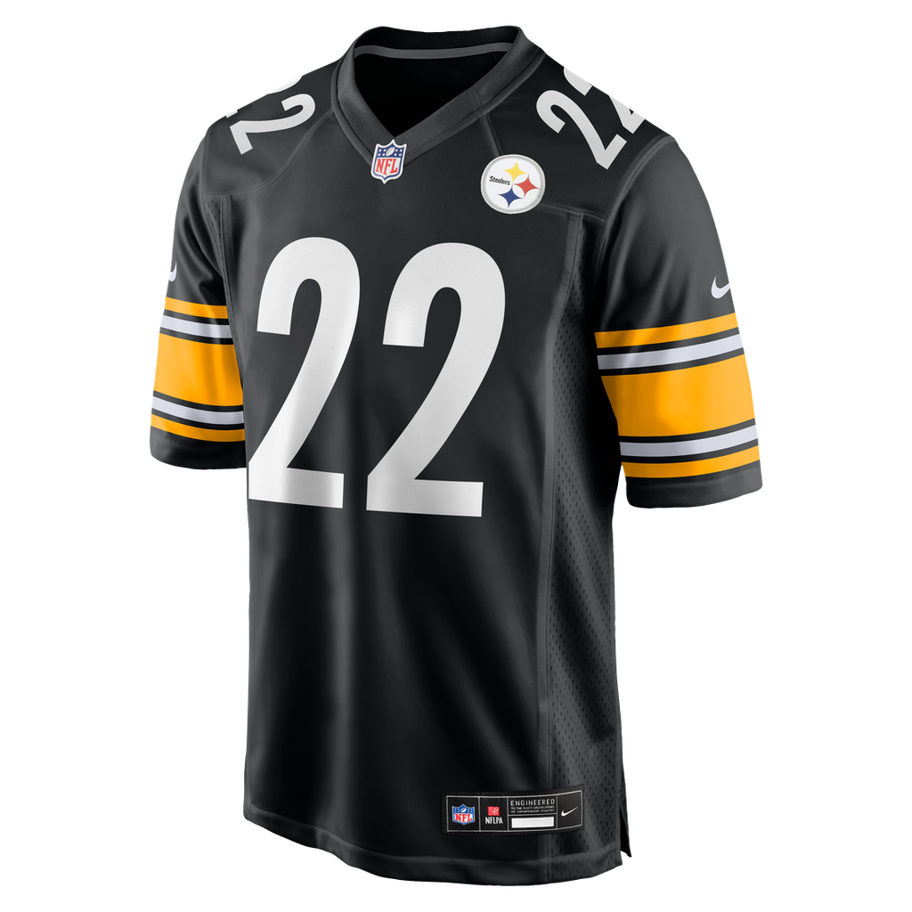 Pittsburgh Steelers Juan Thornhill Nike Black Team Game Jersey