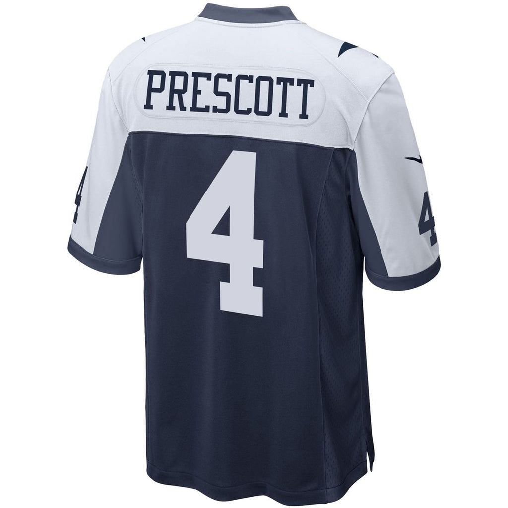 Dallas Cowboys Dak Prescott Nike White Alternate Game Team Jersey