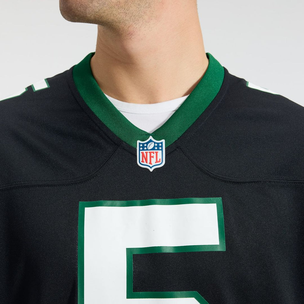 New York Jets Garrett Wilson Nike Legacy Green Game Jersey