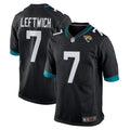 Jacksonville Jaguars Byron Leftwich Nike Black Retired Player Alternate Game Jersey