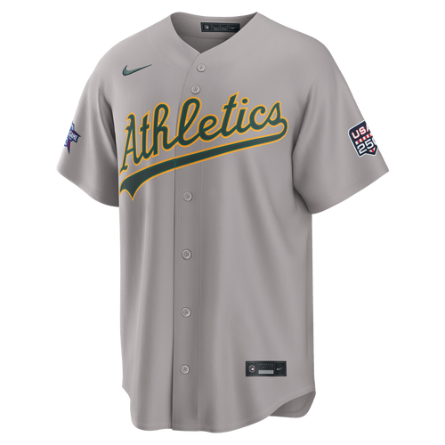 2026 All-Star Game Athletics Shea Langeliers Nike Gray Replica Jersey