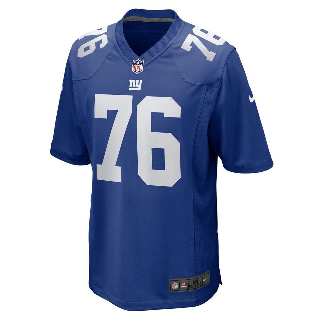 New York Giants Jon Runyan Nike Royal Team Game Jersey