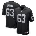 Las Vegas Raiders Gene Upshaw Nike Black Game Retired Player Jersey