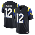 Los Angeles Rams Puka Nacua Nike Dark Blue Rivalries Collection Stitched Limited Jersey