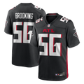 Atlanta Falcons Keith Brooking Nike Black Game Retired Player Jersey