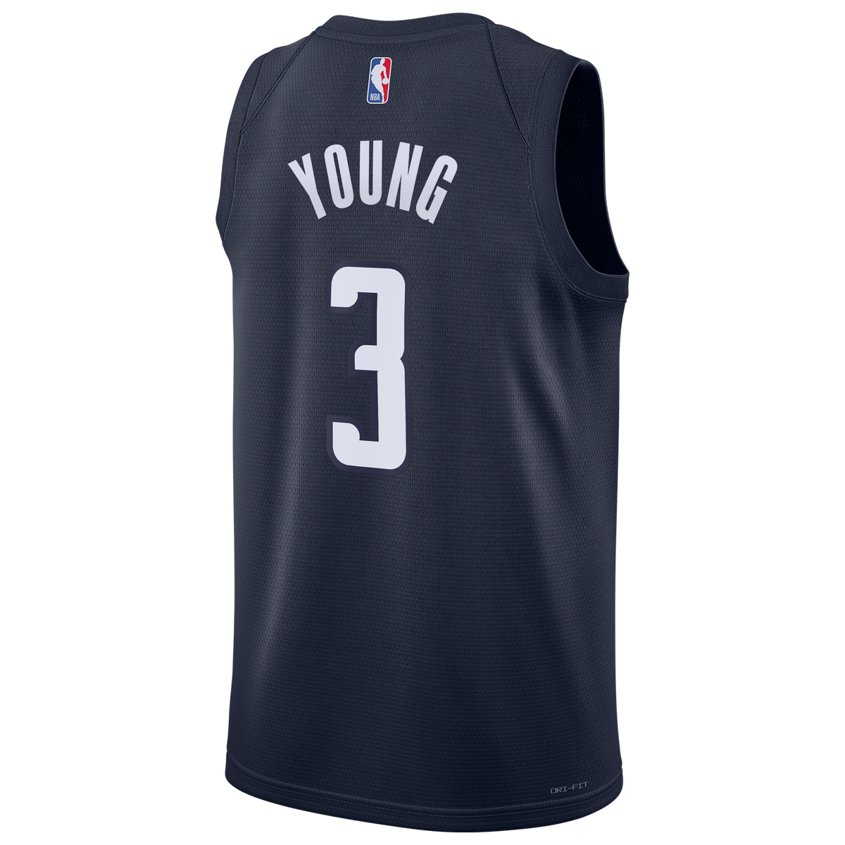 Washington Wizards Jordan Brand Statement Edition Swingman Jersey - Navy - Trae Young