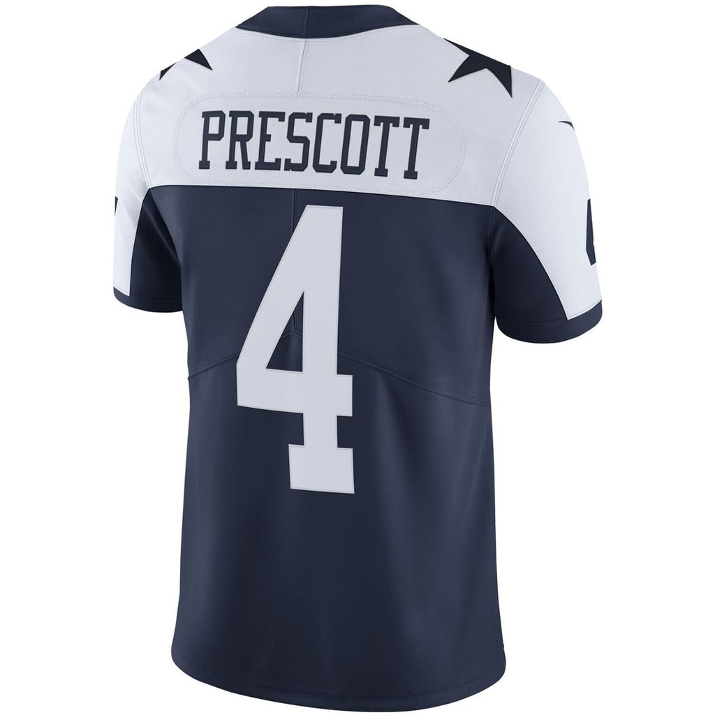 Dallas Cowboys Dak Prescott Nike White Vapor Limited Player Jersey