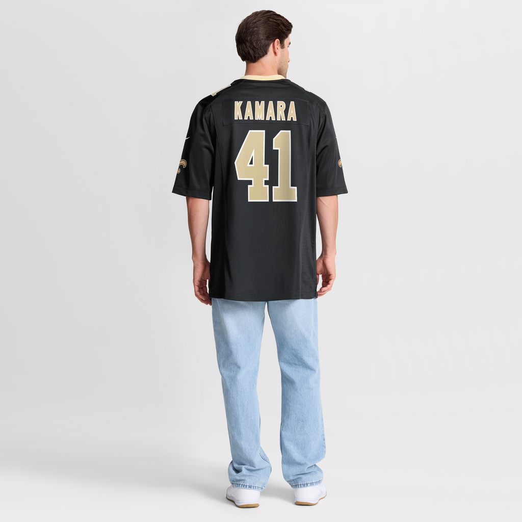 New Orleans Saints Alvin Kamara Nike White Alternate Game Jersey