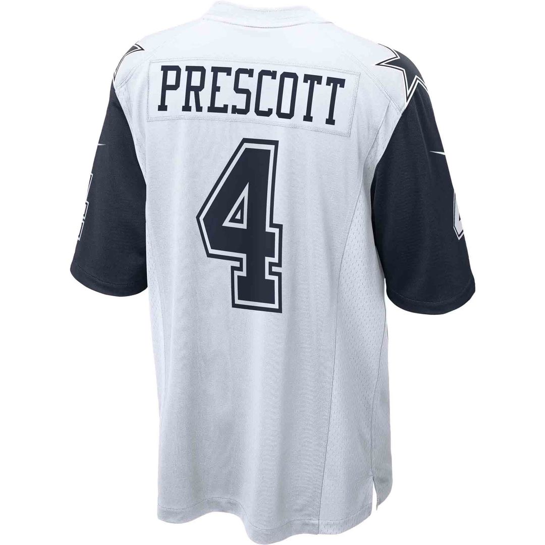 Dallas Cowboys Dak Prescott Nike Navy Alternate Game Team Jersey