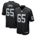 Las Vegas Raiders Alex Cappa Nike Black Team Game Jersey