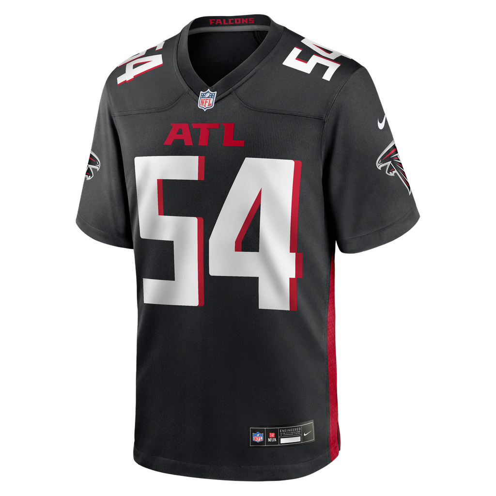 Atlanta Falcons Brandon Dorlus Nike Black Team Game Jersey