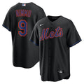 New York Mets Brandon Nimmo Nike Black Alternate Replica Jersey