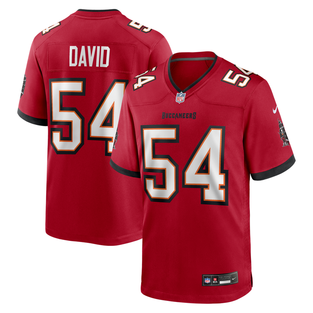 Tampa Bay Buccaneers Lavonte David Nike Red Game Jersey
