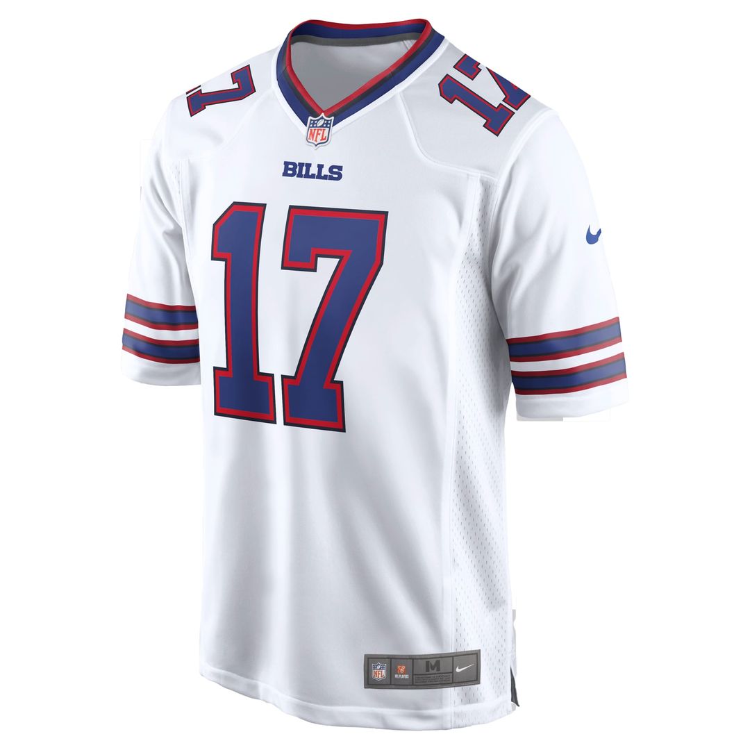 Buffalo Bills Josh Allen Nike Gray Nickel City Game Jersey
