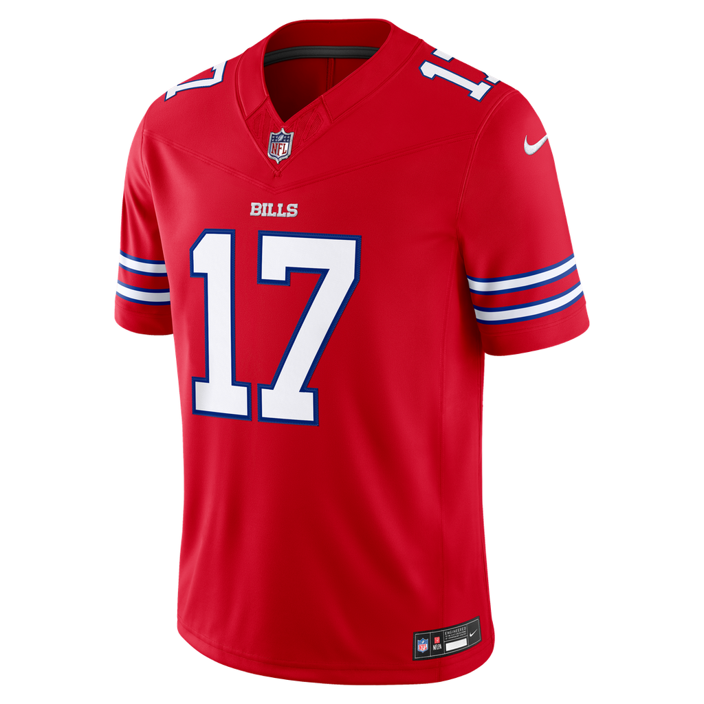 Buffalo Bills Josh Allen Nike Gray Nickel City Vapor F.U.S.E. Stitched Limited Jersey